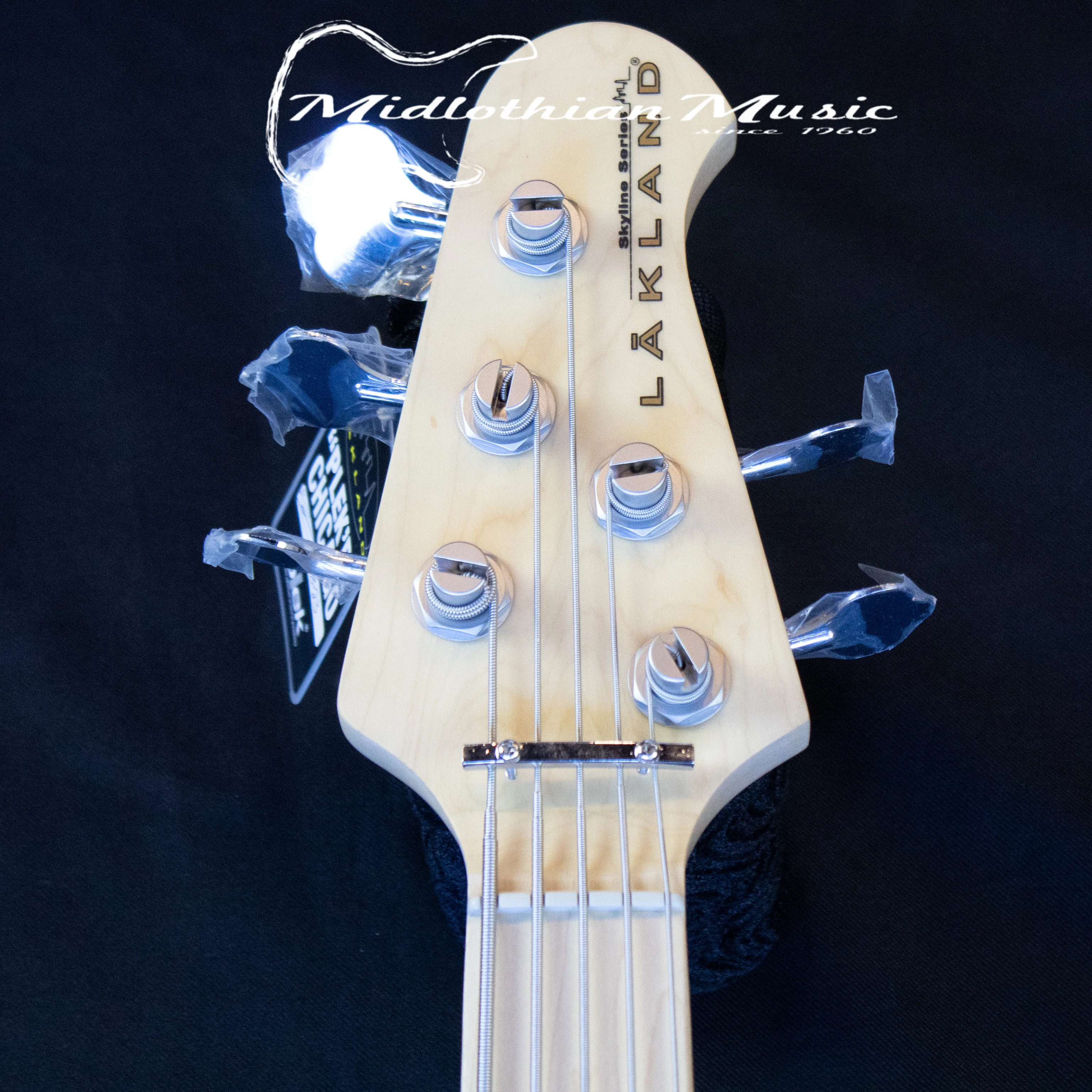 Lakland Skyline 55-01M - 5-String Bass Guitar - 3-Tone Sunburst Gloss Finish (220410437) w/FREE GATOR GIG BAG - Image 4
