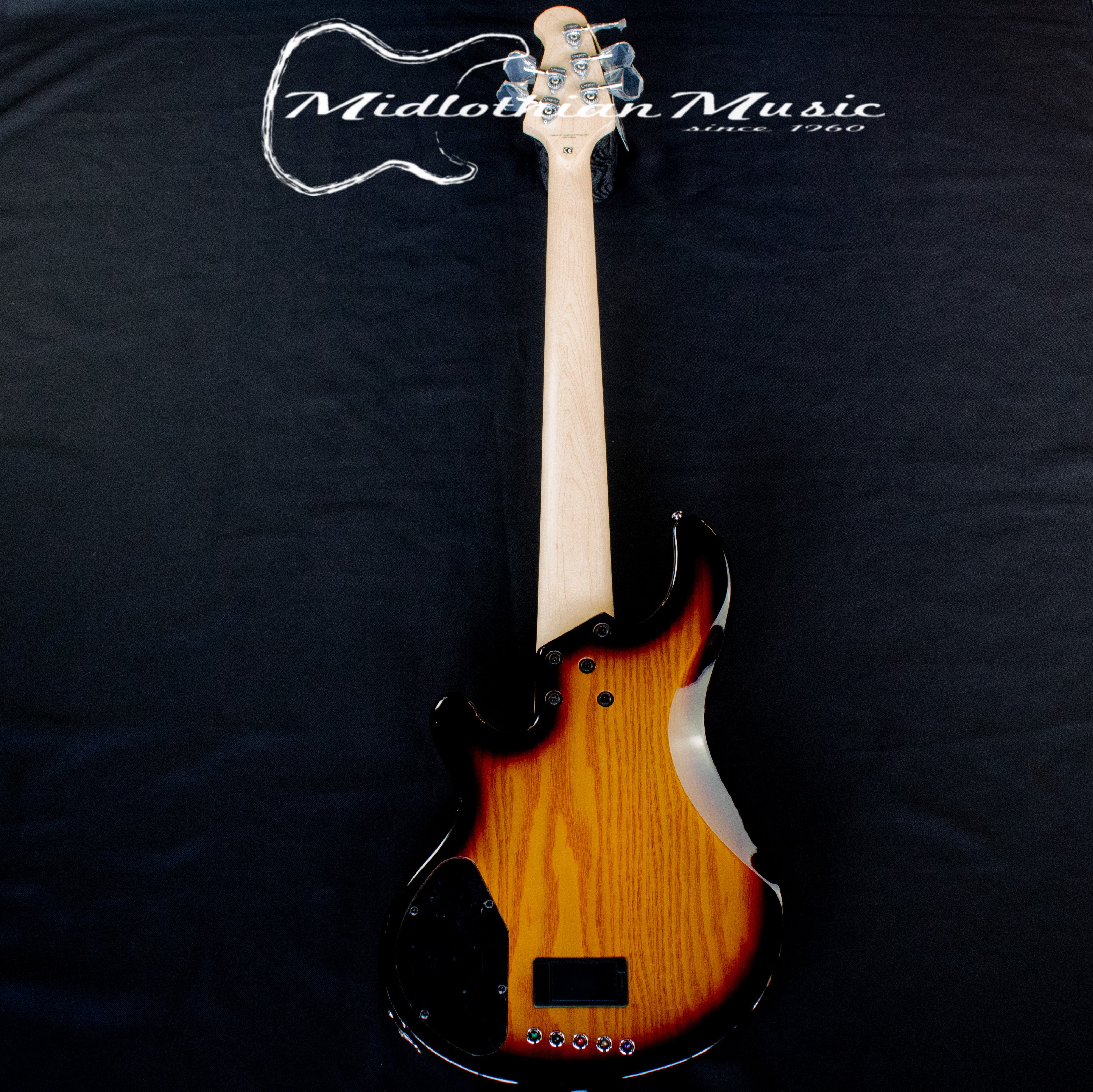 Lakland Skyline 55-01M - 5-String Bass Guitar - 3-Tone Sunburst Gloss Finish (220410437) w/FREE GATOR GIG BAG - Image 5
